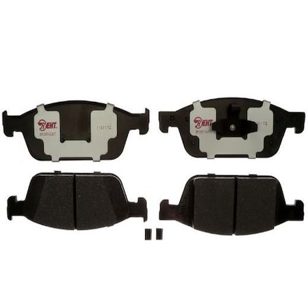 R/M Brakes BRAKE PADS OEM OE Replacement Hybrid Technology Includes Mounting Hardware EHT1978H